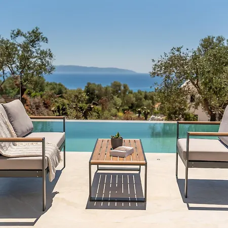 Luxury Stone Kefalonia Villa Muszáta